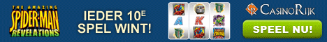 Spiderman fruitautomaat van Casinorijk Speel de spiderman slots nu bij casinorijk