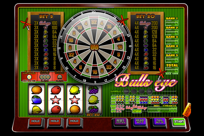 Bulls Eye fruitmachine