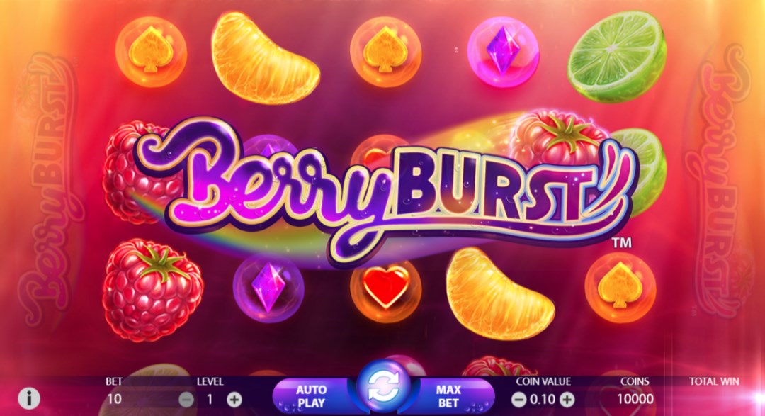 Berry Burst fruitmachine speel veilig online!