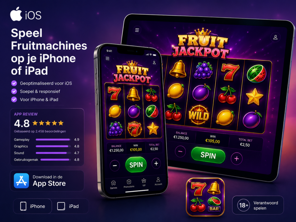 iPhone fruitmachines spelen